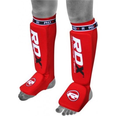 Накладки на ноги, защита голени RDX SOFT RED (10807)(Р¤РѕС‚Рѕ 1)
