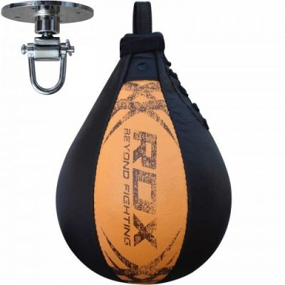 Пневмогруша боксерская RDX LEATHER PRO (30316)(Р¤РѕС‚Рѕ 1)