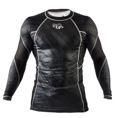 Рашгард Peresvit Immortal Silver Force Rashguard Long Sleeve Black Rain (401022-103)(Р¤РѕС‚Рѕ 1)