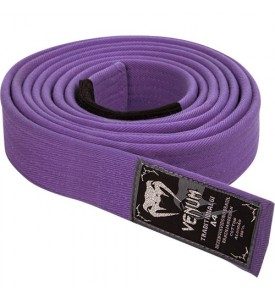 Пояс для кимоно Venum BJJ Belt - Purple (EU-VENUM-0118)(Р¤РѕС‚Рѕ 1)