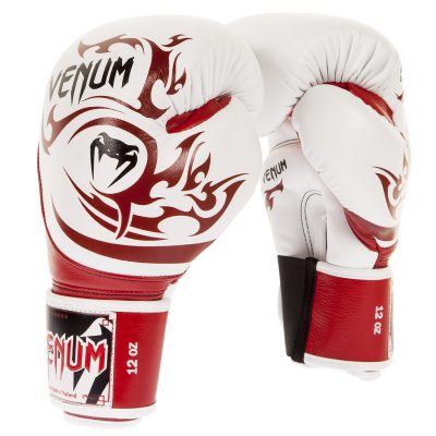Боксерские перчатки Venum Tribal Boxing Gloves - Red White (EU-VENUM-07)(Р¤РѕС‚Рѕ 1)