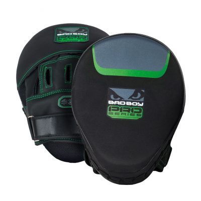 Лапы боксерские Bad Boy Pro Series 3.0 Precision Green (220703)(Р¤РѕС‚Рѕ 1)
