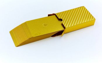 Замовити Карты игральные пластиковые 1 колода IG-4566-G(BR) GOLD 100 DOLLAR (54 листа, толщ.-0,28мм)