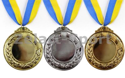 Заготовка для спорт. медали HIT d-5см пластик C-4870 место 1-золото, 2-серебро, 3-бронза (d-5см, 15g, на ленте)(Р¤РѕС‚Рѕ 1)