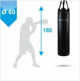 БОКСЕРСКИЙ МЕШОК ø 60 – 180 см ткань ПВХ на ЦЕПЯХ, 120-140 кг (04112302)(Р¤РѕС‚Рѕ 1)