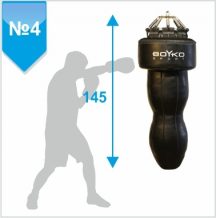 Замовити Боксерский мешок “СИЛУЭТ” №4 ПВХ 950-1100 гр/м2, 55-65 кг (04052204)