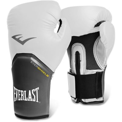 Тренировочные боксерские перчатки Everlast Pro Style Elite 10унц. белый, арт. 2770(Р¤РѕС‚Рѕ 1)