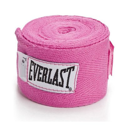 Бинт боксерский Everlast Hand Wraps 2.75 м. розовый, арт.4455PNK(Р¤РѕС‚Рѕ 1)