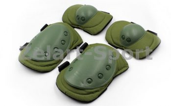 Замовити Защита тактическая наколенники, налокотники BC-4039-O (р-р XL, ABS, полиэстер 600D, оливковый)
