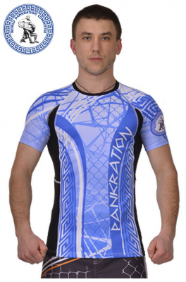 Рашгард for Pankration 3D APPROVED WPC blue (RS8172B)(Р¤РѕС‚Рѕ 1)