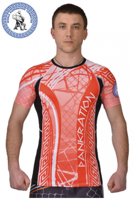 Рашгард for Pankration 3D APPROVED WPC red (RS8172R)(Р¤РѕС‚Рѕ 1)