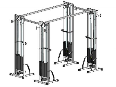 Реабилитационный спаренный тренажер InterAtletikGym TB004-60(Р¤РѕС‚Рѕ 1)