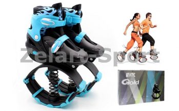 Замовити Ботинки на пружинах Фитнес джамперы Kangoo Jumps SK-901H-BL (PL, PVC, р-р 35-42, голубой)