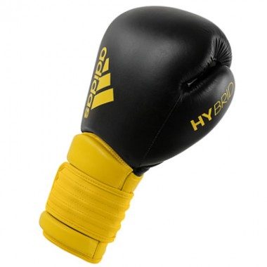 Боксерские перчатки Hybrid 300. Цвет черный, яркий желтый(Р¤РѕС‚Рѕ 1)