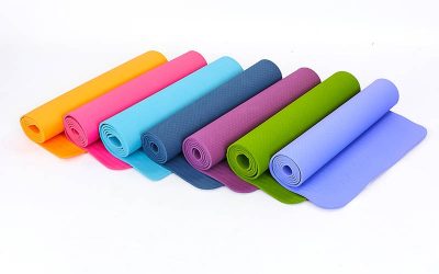 Коврик для фитнеса Yoga mat 1-слойный TPE+TC 6мм FI-4937 (1,83м x 0,61м x 6мм, цвета в ассортименте)(Р¤РѕС‚Рѕ 1)