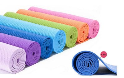 Коврик для фитнеса Yoga mat PVC 4мм FI-4986 (1,73м x 0,61м x 4мм, цвета в ассортименте)(Р¤РѕС‚Рѕ 1)