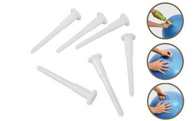 Пробка для мяча для фитнеса (фитбола) FI-5373 (пластик)(Р¤РѕС‚Рѕ 1)