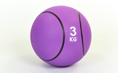 Мяч медицинский (медбол) C-2660-3 3кг (верх-резина, наполнитель-песок, d-22см, цвета в ассортименте)(Р¤РѕС‚Рѕ 1)