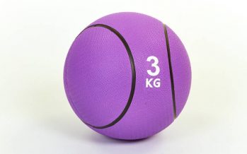 Замовити Мяч медицинский (медбол) C-2660-3 3кг (верх-резина, наполнитель-песок, d-22см, цвета в ассортименте)